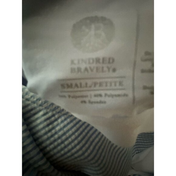 Kindred Bravely Ruffle Wrap Maternity & Nursing One Piece Swimsuit Size S Womens - Picture 4 of 5